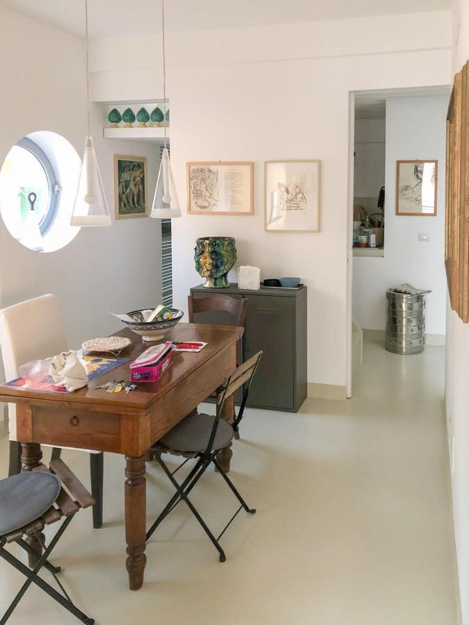 Il Tramonto Apartment Scilla Luaran gambar