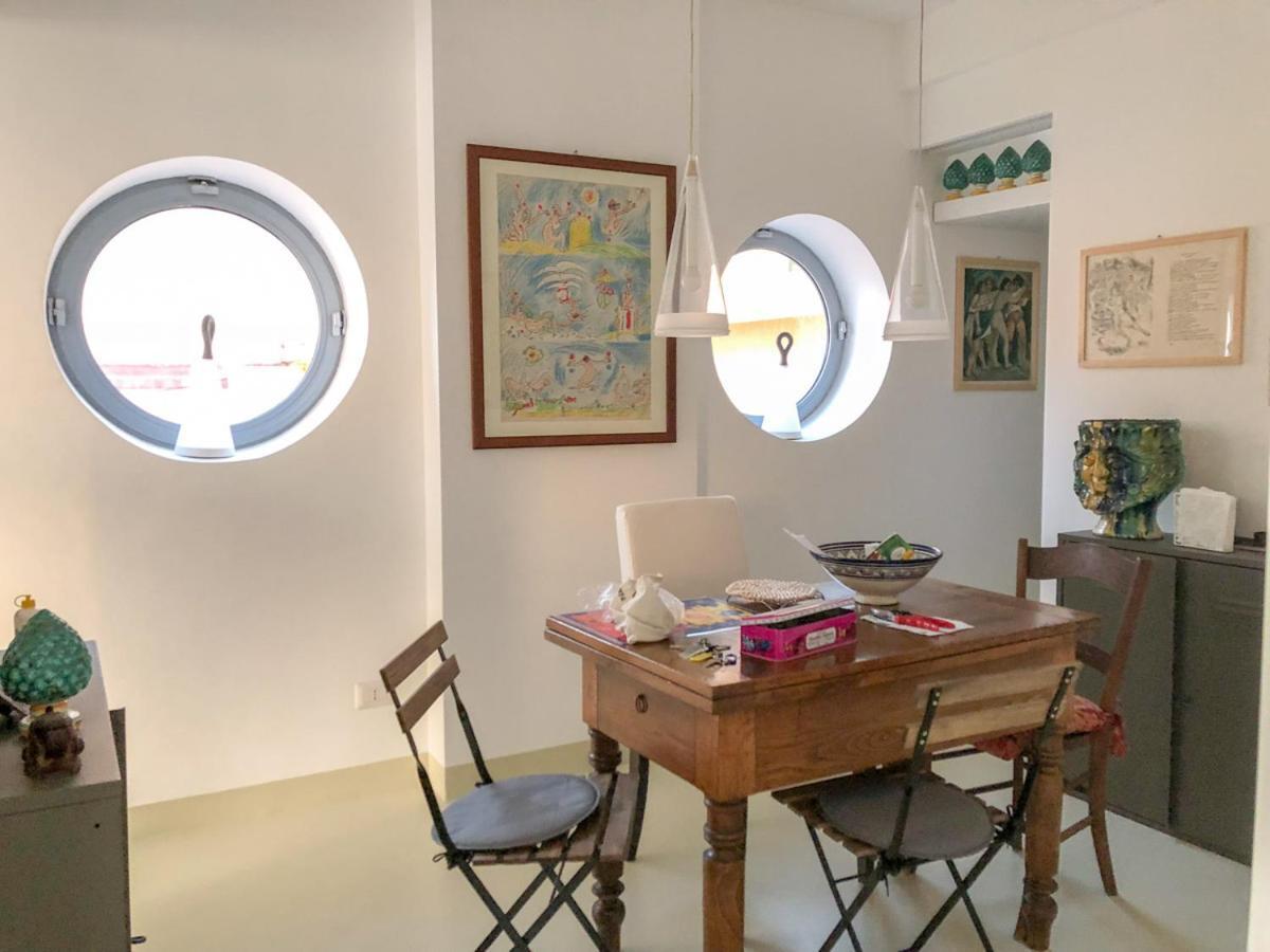 Il Tramonto Apartment Scilla Luaran gambar