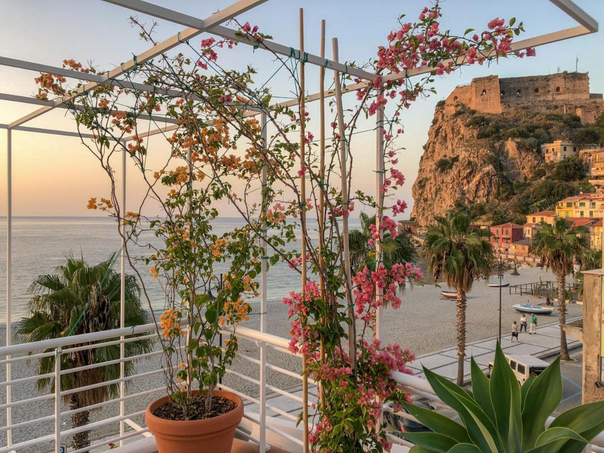Il Tramonto Apartment Scilla Luaran gambar
